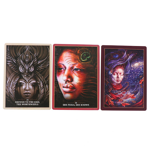 Sacred Rebels Oracle-kort Engelskt brädspel Divination predict Flerfärgad onesize