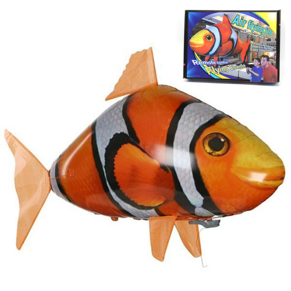 Fjärrkontroll Shark Toys Air Simning blå 155 x 100 x 60cm blue