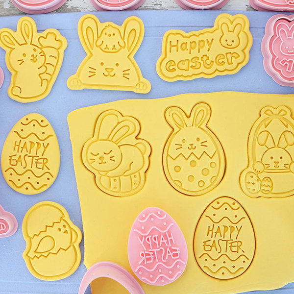 8:a/ Set Easter Cookie ter Egg ter DIY Form