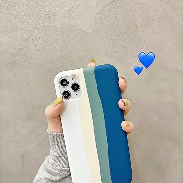 Rainbow Silikon phone case till iphone 12/12PRO