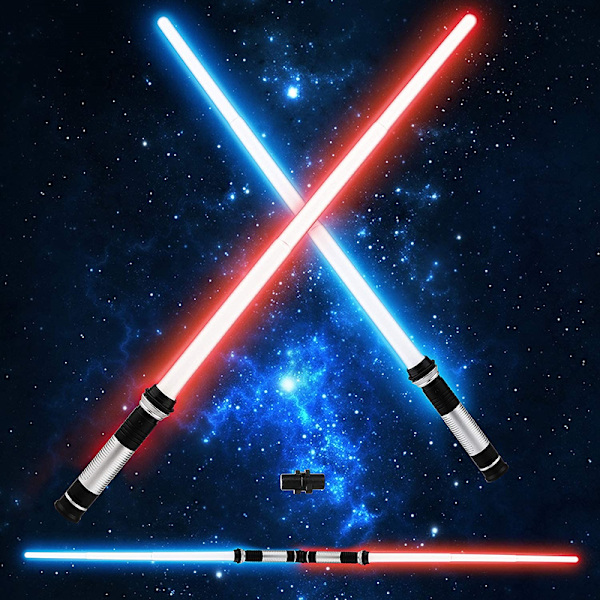 Induktion färg ändra svärd hår lightsaber suit seven colo Multicolor Telescopic