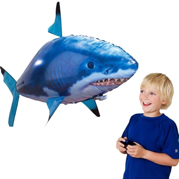 Fjärrkontroll Shark Toys Air Simning blå 155 x 100 x 60cm blue