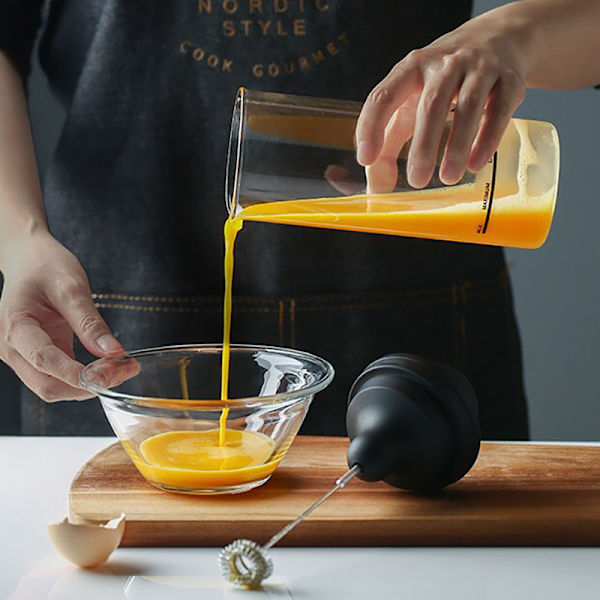 Mjölkskummare Electric Foamer Coffee Foam Maker Milk Shake Mixer