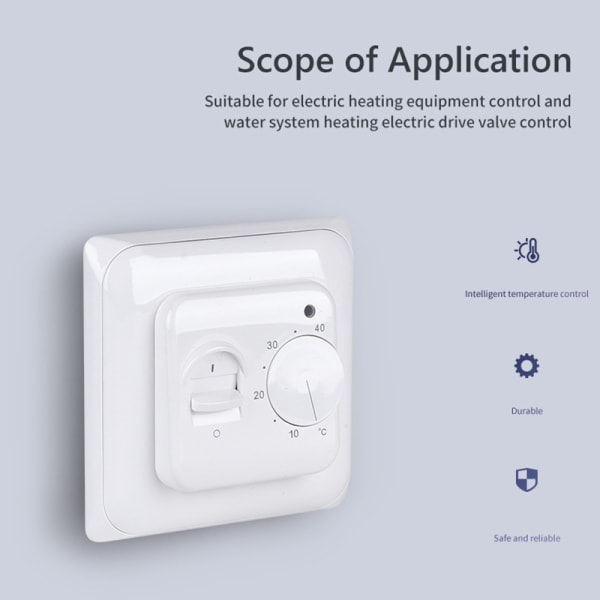 M59 Golvvärme Elektronisk termostat temperaturregulator C One Size