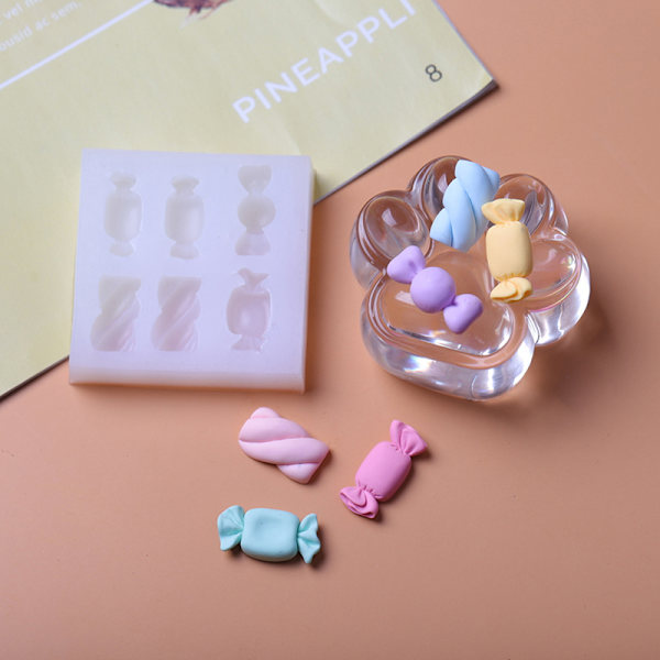 Godis Form Silikon Form Form Cupcake Mould Dekor