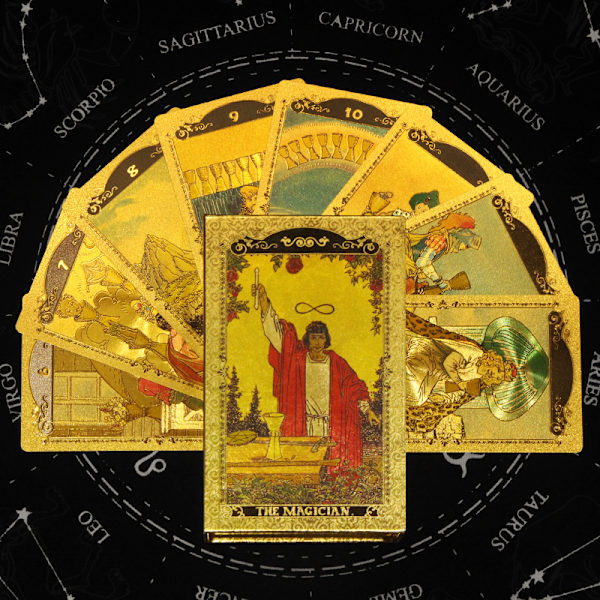 Tarot Oracle Card Divination Fate Tarot Deck Game OneSize