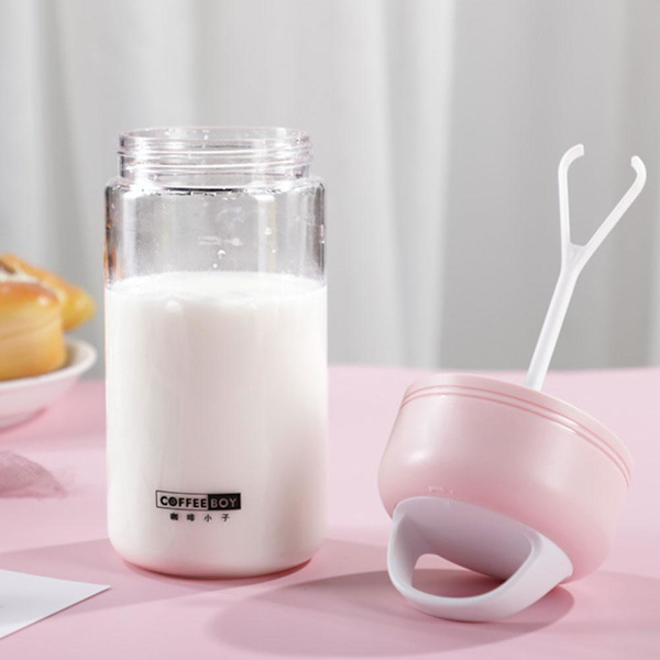 380 ml automatisk blandningskopp elektrisk proteinshakerflaska grön 380ml pink
