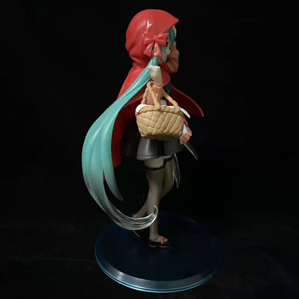 Anime Figur Hatsune Miku Rödluvan Action Figur Röd OneSize