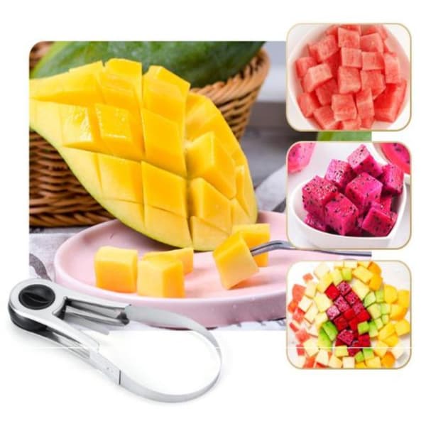 Mango Splitter Fruit er Mango ting Rostfritt Stål Frukt ing onesize