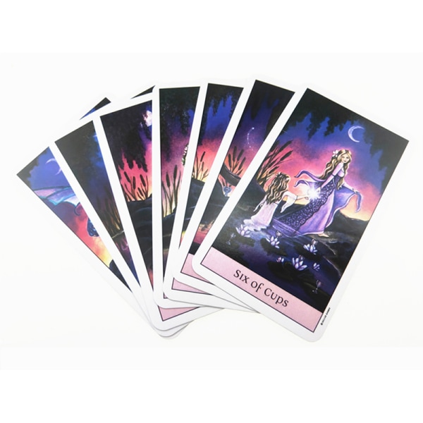 78 kortlek Spelkortstavla Crystal Visions Tarotkort av Multicolor one size
