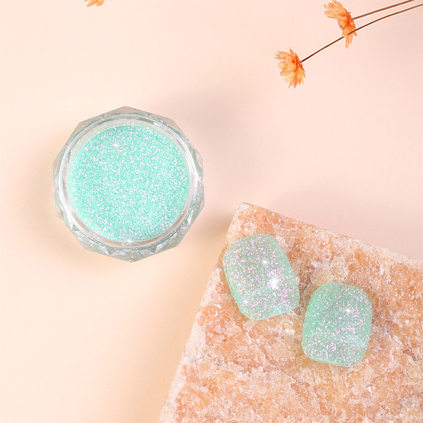 Nail Powder Candy Color Broken Diamond Powder Glitter Paljetter Sugar Powder [No.8]]