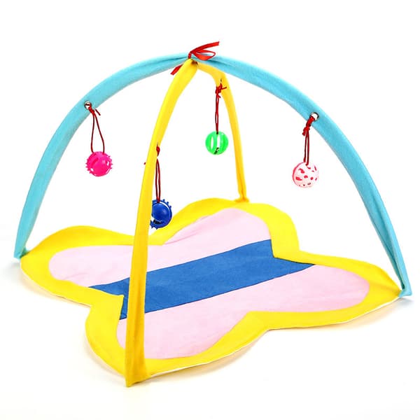 Cat Tent Activity Center Interaktivt hopfällbart kattsängtält