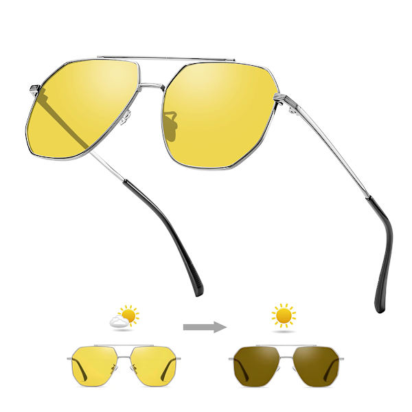 Polarized Pilot Solglasögon Solglasögon UV400 skydd