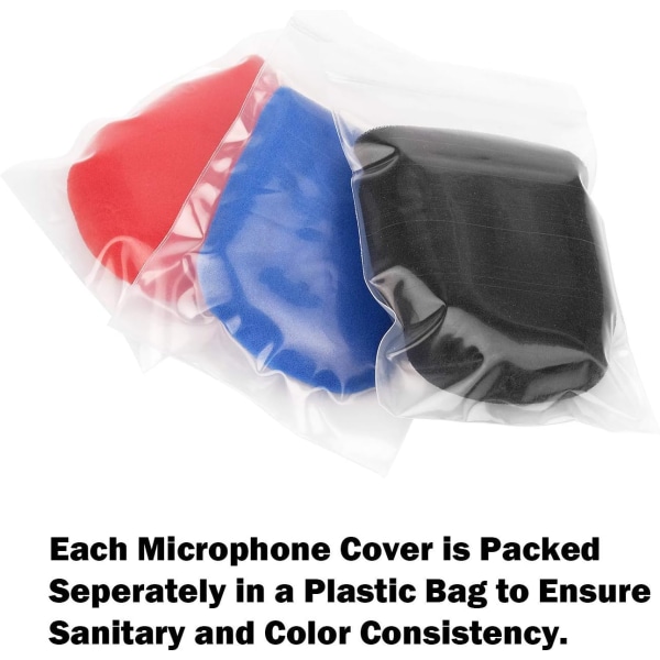 Mikrofonskydd - Cover individuellt paket - 10 st