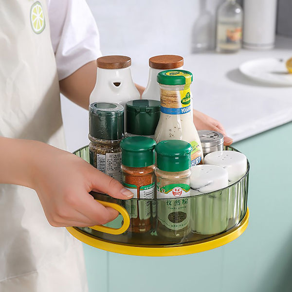 Roterande 360 ​​graders organizer för spinning
