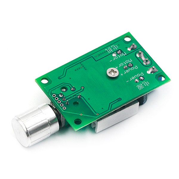 10A PWM DC Justerbar Motorhastighetsregulator Dimmer Switch en one size