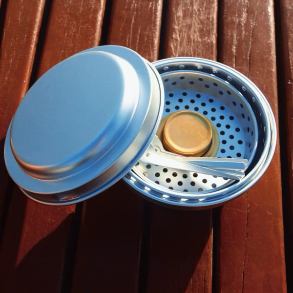 Stormkök Outdoor Aluminium Camping Köksredskap Kit 1 set