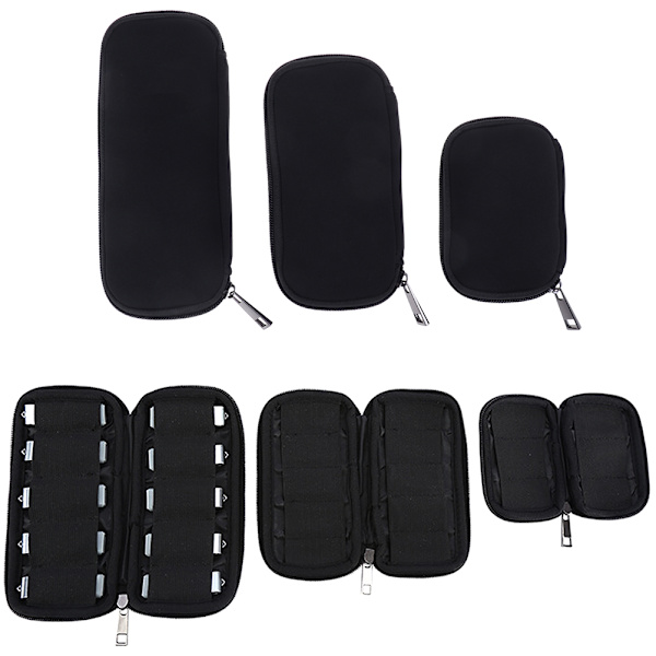Bärbar U Disk Hållare USB Flash Drives Organizer Case L