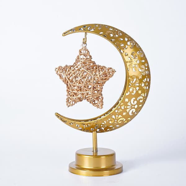 Eid-gåva, Ramadan Moon LED-ljusdekoration för hemmet