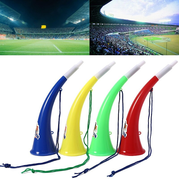 Fotbollsspel Fans Horn Cheerleading Tankning Rekvisita Ox Horn 4 färger 22,5cm