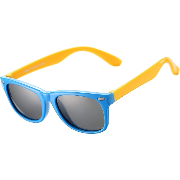 Polariserade solglasögon för barn, flexibel båge i gummi