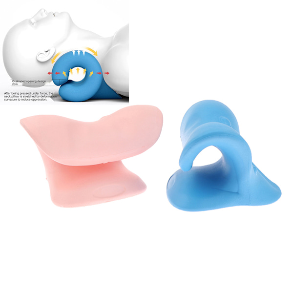 1:a Nack Skulder Bår Relaxer Cervical Kiropraktik Svart Blue
