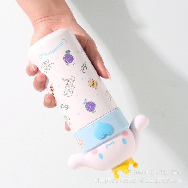 Sanrio Anime Character Portable Water Cup i rostfritt stål Pudding dog cinnamon dog