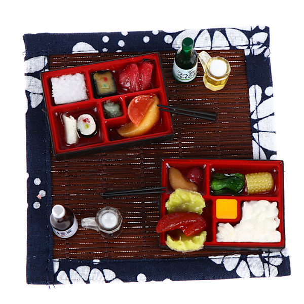 Dockhus Mini Fast Bento Bento Tallrik Mat Sushi