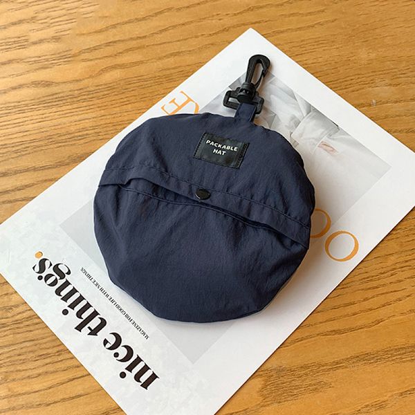 Sommarhatt Vattentät Bucket Hats Vikbar Justerbar Röd Red