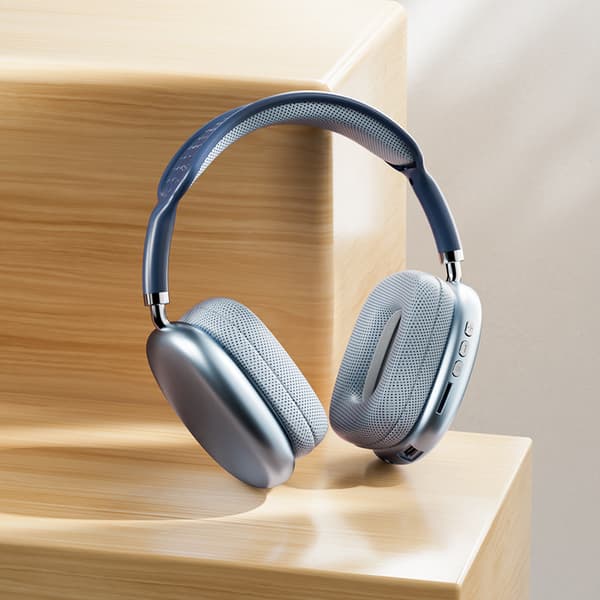 P9 Bluetooth Hörlurar Stereo Ljud Hörlurar Grön Blue