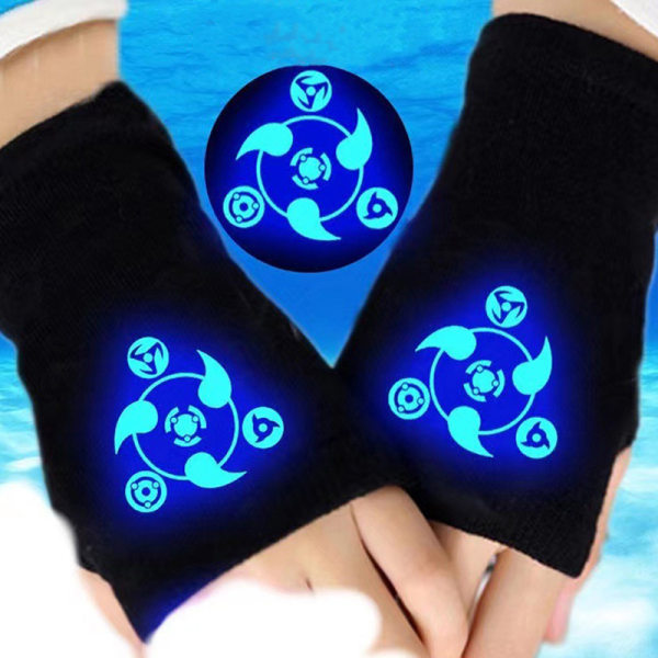 Anime Naruto Noctilucence Handskar Handled Svettband Cosplay A5 A5