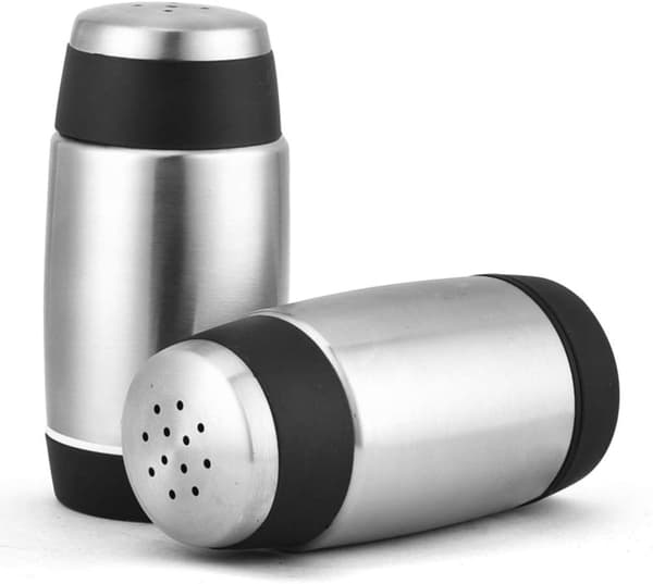 2-pack Pepparshakers Kryddshakare i rostfritt stål