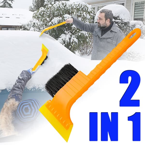 2 i 1 bilvindruta snöslunga tillbehör 1st