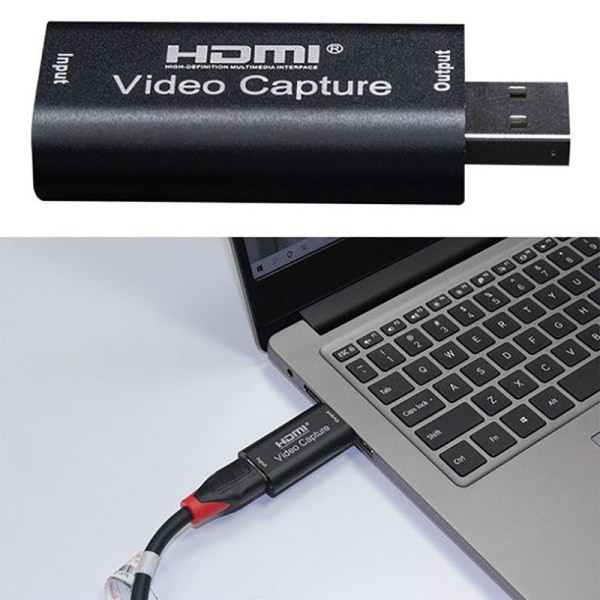 4K USB 2.0 HDMI-kompatibelt Video Capture Card 1080p