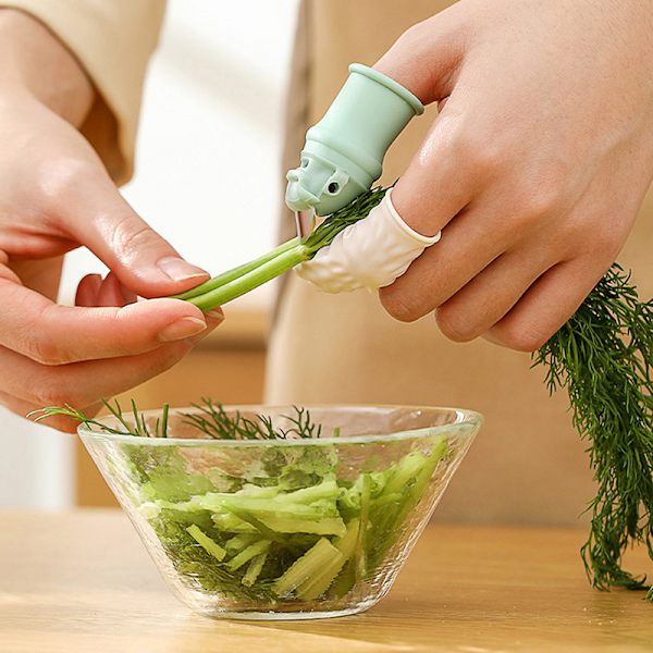 Thumb Finger Protector Vegetabilisk Bladesax