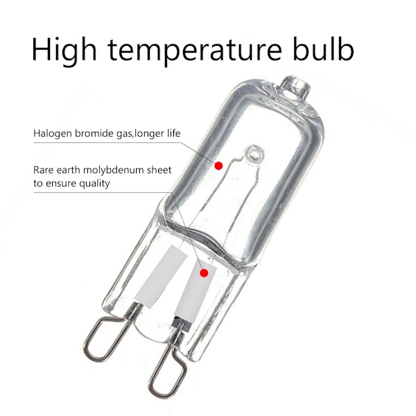 10st G9 Eco halogenlampor G9 220V 25W / 40W / 60W 25W