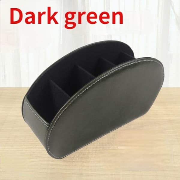 Läder multifunktion ta emot ett case brunt dark green