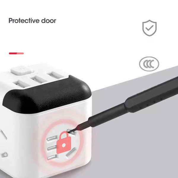 USB C Outlet Extender Outlet Extender för sovsalar onesize