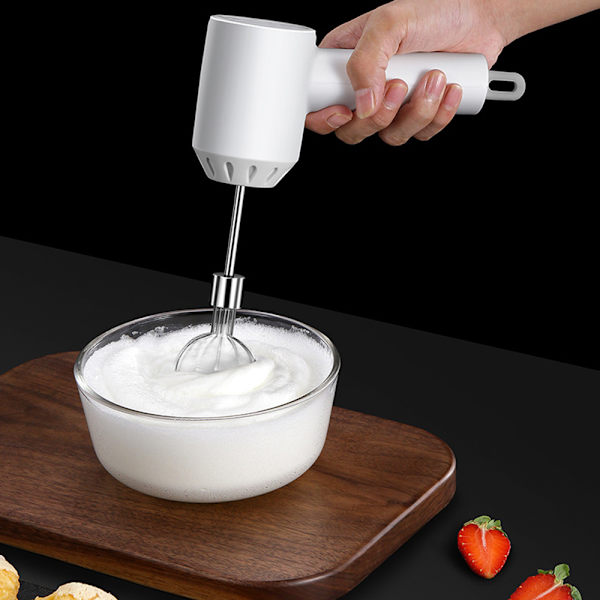 3 i 1 elektrisk mixer köksredskap vit white