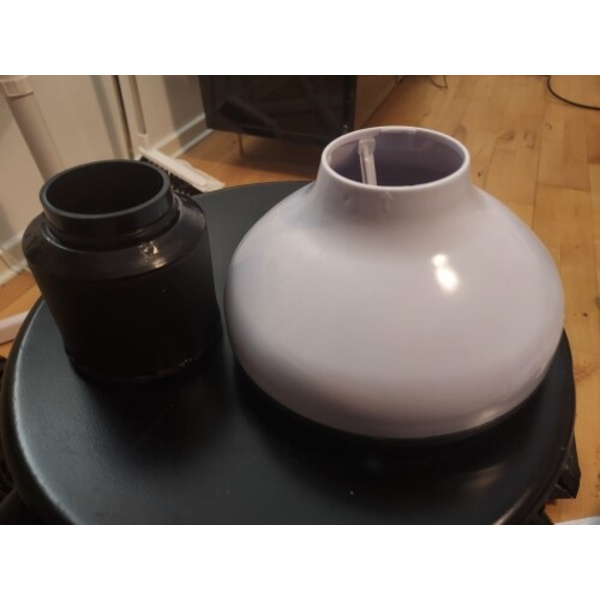 4,2-5,8 cm lockigt hår diffusor big wave verktyg vit white