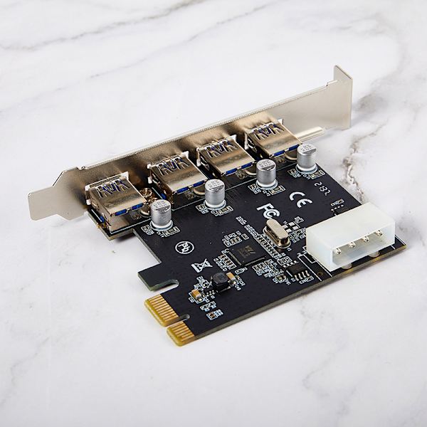 USB 3.0 PCI-E expansionskort PCI Express USB 3.0 HUB-adapter