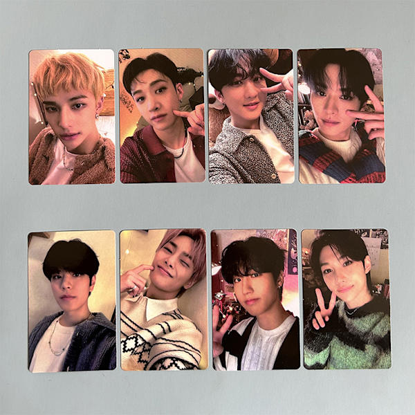 Kpop Stray Kids Gruppmedlem Fotokort Nytt album Skz Stay