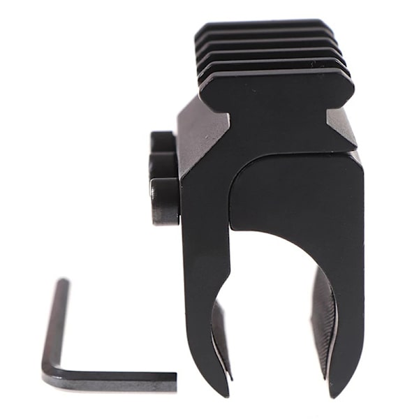 20mm Picatinny Kikarsiktesbas Adapter Gevär Pipa Fäste Sikte Svart