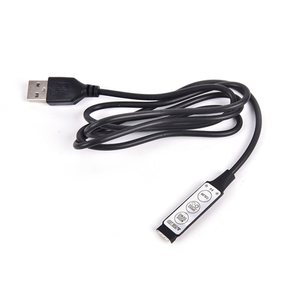 DC 5V USB LED RGB Controller 3Key 4Pin fjärrkontroll för LE