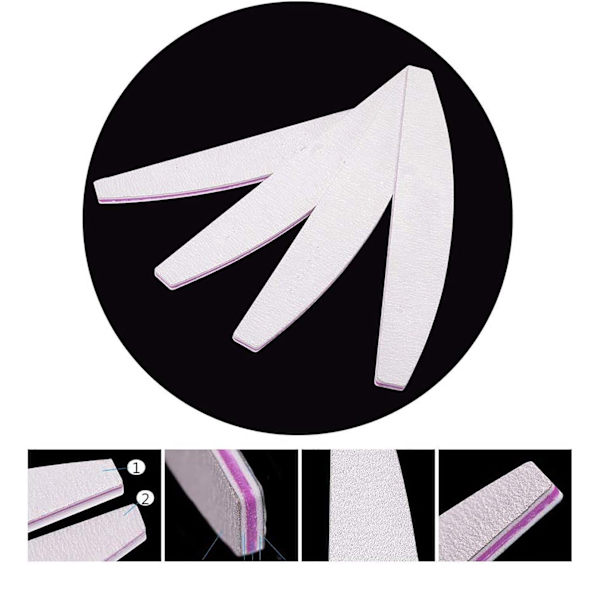 15:a Nagelfil, nagelfil dubbelsidig nagelfil