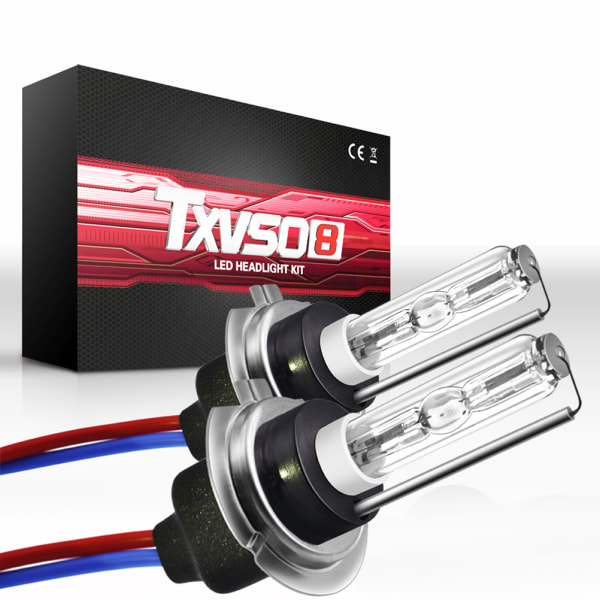 2x Xenon H7 HID Kit 55W Bilstrålkastare 12V 8000K 5000K