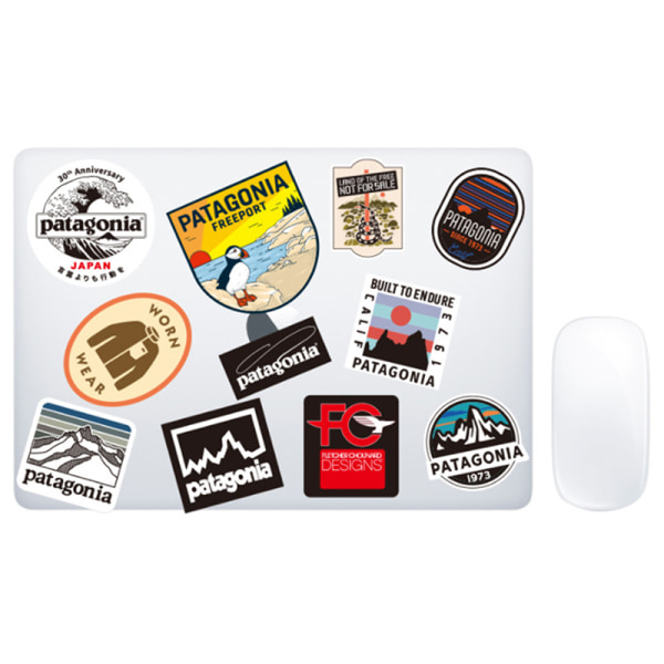 Outdoor Tide Brand Patagonia/Chums Stickers Laptop Snowboard E D