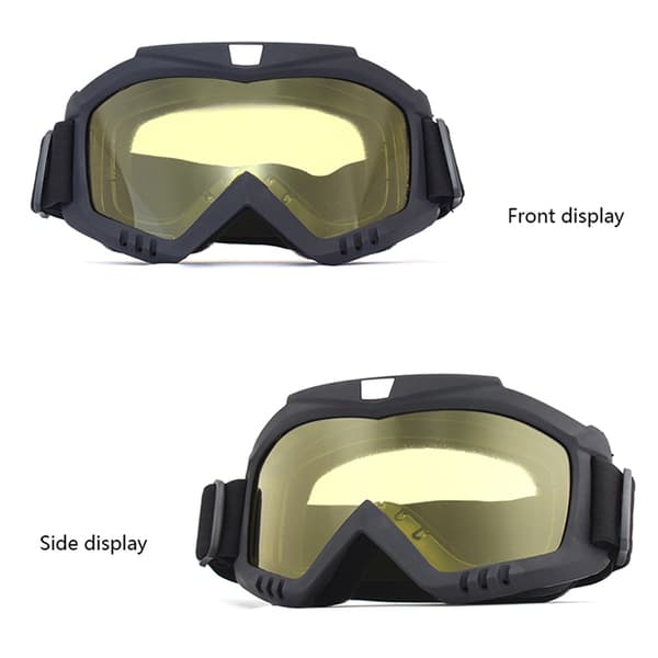 Airsoft Tactical Goggles 3-lins vindtät Dammtät D