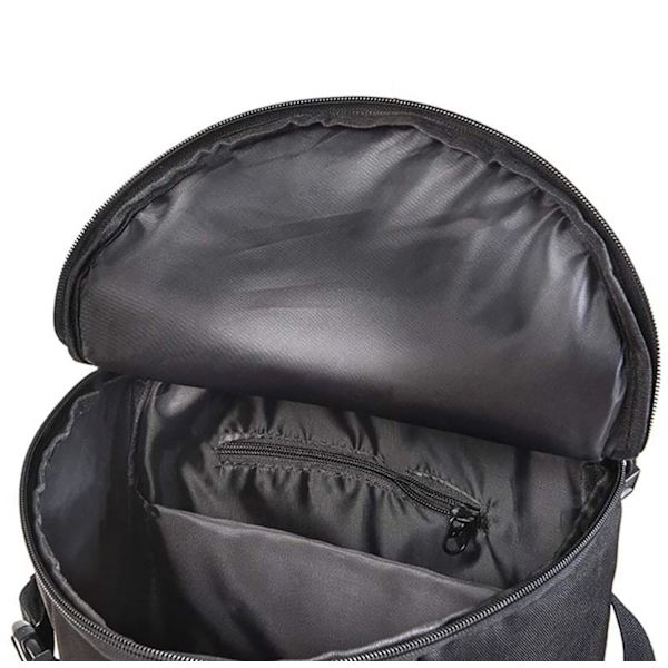 Fiskeryggsäck, Cylindrisk Fiskeryggsäck Polyester Svart