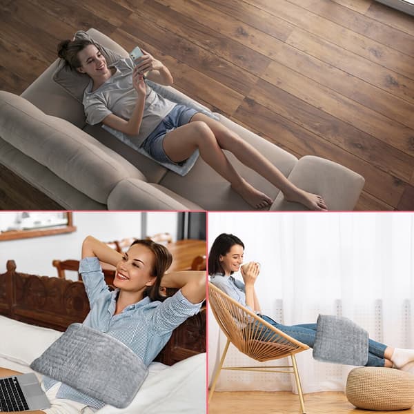 Electric Pad 3 Gear Justerbar Sleep Pad grå 60*30*2cm